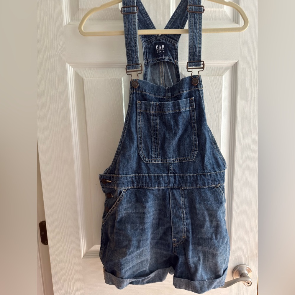 GAP Classic Blue Denim Overalls